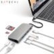 Satechi USB-C Aluminium Multi-Port 4K HDMI Adapter & Hub - Space Grey