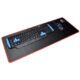 Rebeltec Game Long+ Ultra Glide Mouse Pad - Black/Red