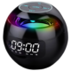 PORTABLE BLUETOOTH SPEAKER WITH LED ALARM CLOCK